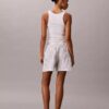 Short en lin et coton à enfiler Short en lin et coton à enfiler