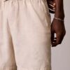Short en lin et coton à enfiler Short en lin et coton à enfiler