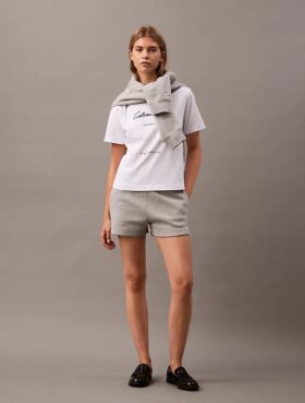 Short en molleton avec logo Archive