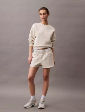 Short en molleton avec logo d&rsquo;archive