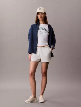 Short en molleton avec logo d&rsquo;archive
