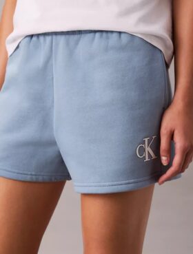 Short en molleton à enfiler avec Monogram
