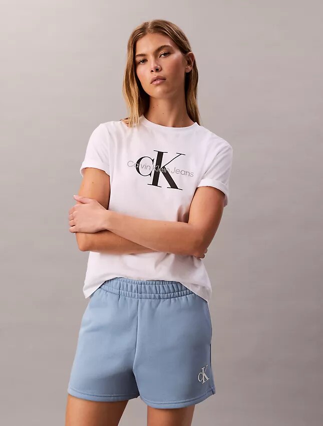Short en molleton à enfiler avec Monogram Short en molleton à enfiler avec Monogram