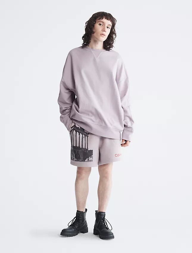 Short en molleton graphique Standards Ruins Short en molleton graphique Standards Ruins