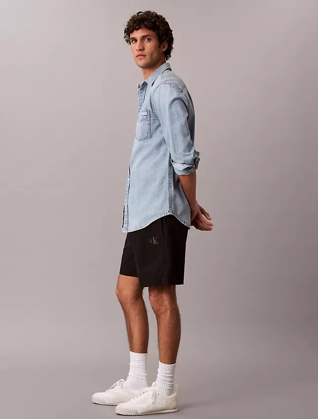 Short en nylon à enfiler avec Monogram Short en nylon à enfiler avec Monogram