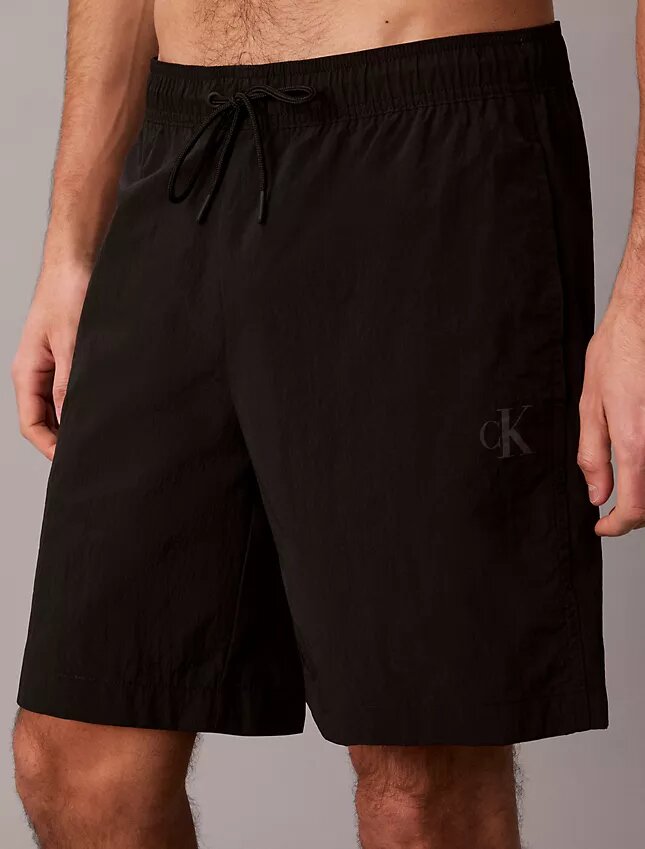 Short en nylon à enfiler avec Monogram Short en nylon à enfiler avec Monogram