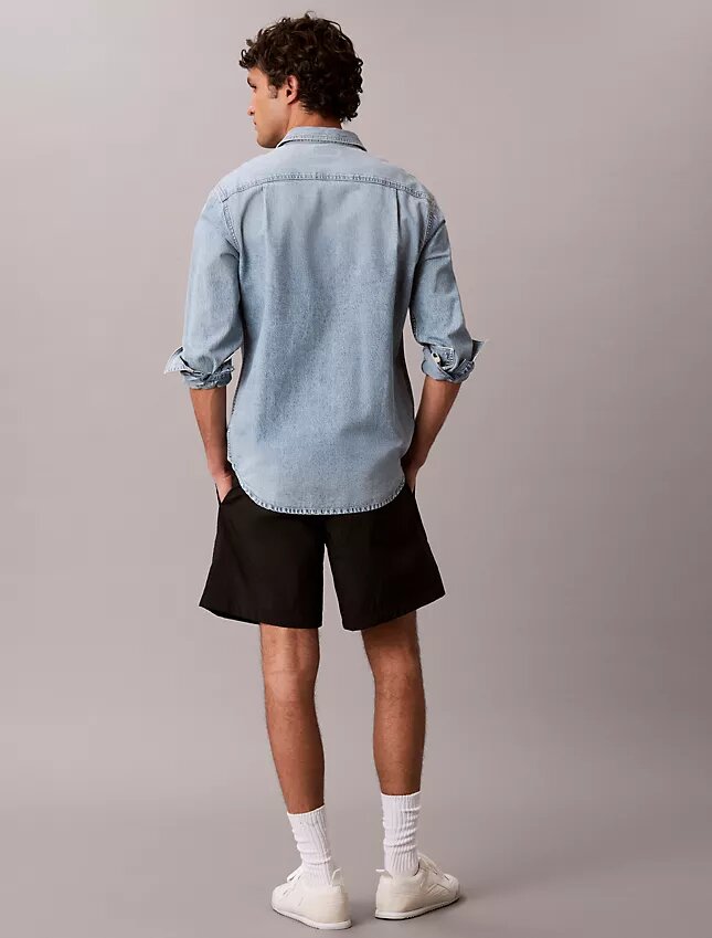 Short en nylon à enfiler avec Monogram Short en nylon à enfiler avec Monogram