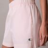 Short en popeline de coton à enfiler Short en popeline de coton à enfiler