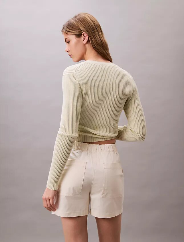 Short en satin de coton Short en satin de coton