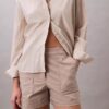 Short en satin de coton Short en satin de coton