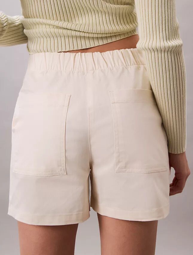 Short en satin de coton Short en satin de coton