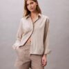 Short en satin de coton Short en satin de coton