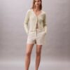 Short en satin de coton Short en satin de coton