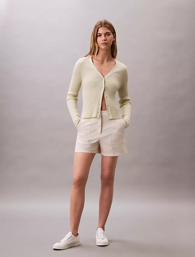 Short en satin de coton Short en satin de coton