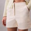 Short en satin de coton Short en satin de coton
