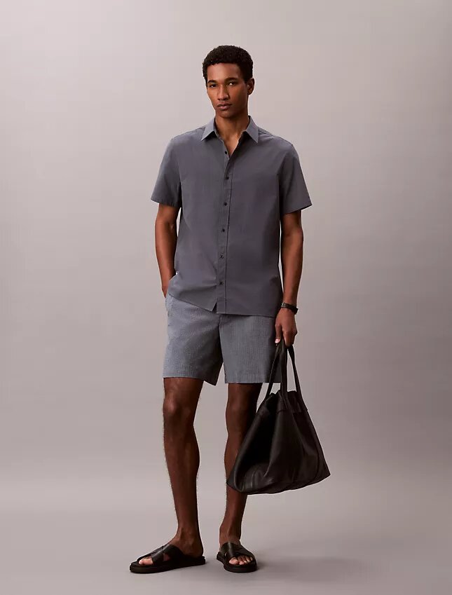 Short en seersucker Short en seersucker