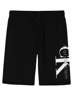 Short en tricot à motif graphique Monologo pour garçons