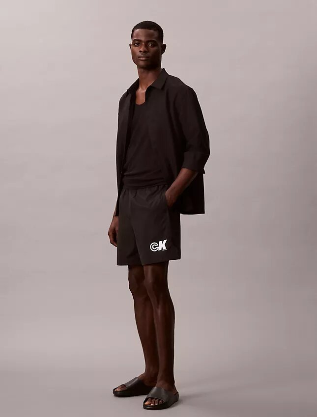 Short à enfiler avec motif Monogram Short à enfiler avec motif Monogram