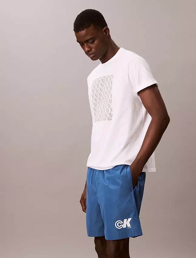 Short à enfiler avec motif Monogram Short à enfiler avec motif Monogram