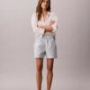Short imprimé en popeline de coton Short imprimé en popeline de coton