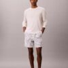 Short à rayures en mélange de lin Short à rayures en mélange de lin