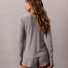 Short sans fermeture à glissière en tissu gaufré léger Short sans fermeture à glissière en tissu gaufré léger