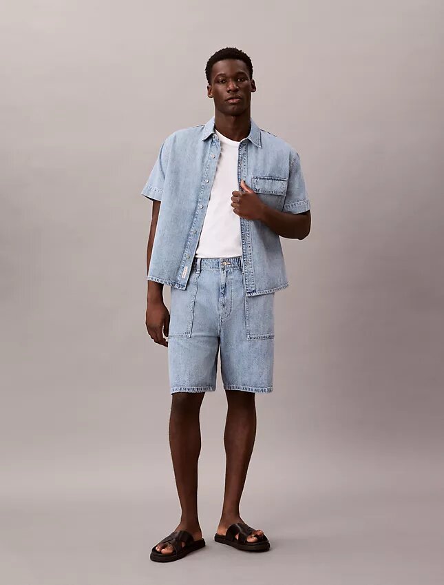 Short utilitaire en Denim Short utilitaire en Denim