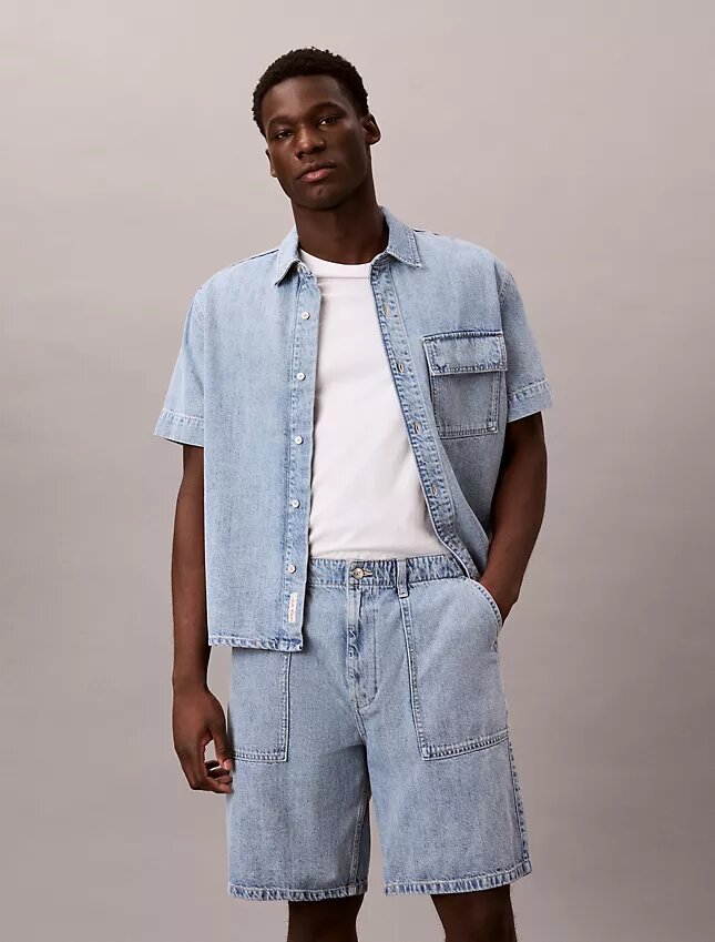 Short utilitaire en Denim Short utilitaire en Denim