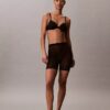 Shorty minimaliste en maille à dos nu