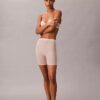 Shorty minimaliste en maille à dos nu