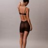 Shorty minimaliste en maille à dos nu