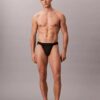 Slip de sport en microfibre et dentelle Slip de sport en microfibre et dentelle