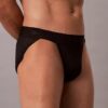 Slip de sport en microfibre et dentelle Slip de sport en microfibre et dentelle