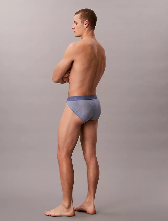 Slip de sport en microfibre et dentelle Slip de sport en microfibre et dentelle