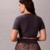 Slip en dentelle extensible sensuelle