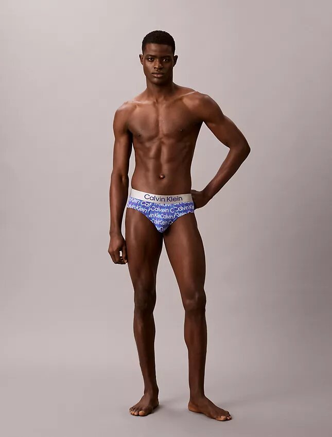 Slip taille basse en Microfiber brossée extensible Slip taille basse en Microfiber brossée extensible