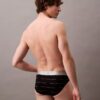Slip taille basse en Microfiber brossée extensible Slip taille basse en Microfiber brossée extensible