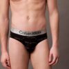 Slip taille basse en Microfiber brossée extensible Slip taille basse en Microfiber brossée extensible