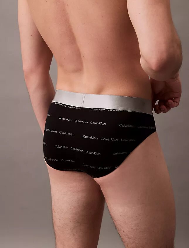 Slip taille basse en Microfiber brossée extensible Slip taille basse en Microfiber brossée extensible