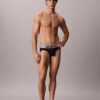Slip taille basse en microfibre extensible Slip taille basse en microfibre extensible