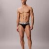 Slip taille basse en microfibre extensible Slip taille basse en microfibre extensible