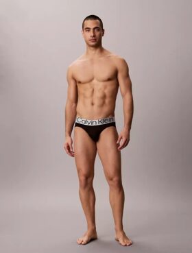 Slip taille basse en microfibre extensible