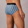 Slip taille basse en microfibre extensible avec motif Monogram Slip taille basse en microfibre extensible avec motif Monogram