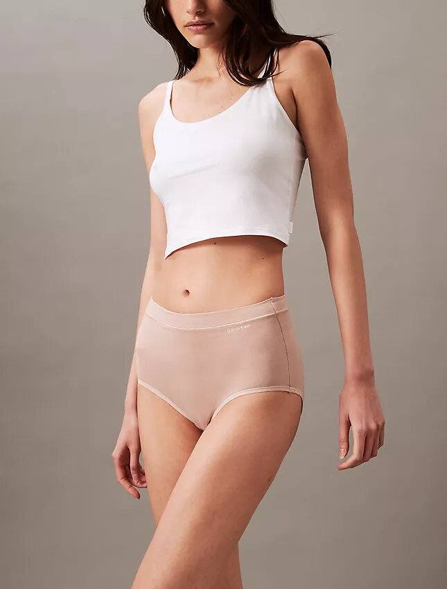 Slip taille haute en coton idéal Slip taille haute en coton idéal