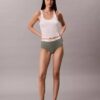 Slip taille haute en Cotton Stretch côtelé Slip taille haute en Cotton Stretch côtelé