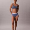 Slip taille haute en Cotton Stretch côtelé Slip taille haute en Cotton Stretch côtelé