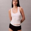 Slip taille haute en Cotton Stretch côtelé Slip taille haute en Cotton Stretch côtelé