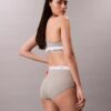 Slip taille haute en Cotton Stretch côtelé Slip taille haute en Cotton Stretch côtelé