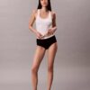 Slip taille haute en Cotton Stretch côtelé Slip taille haute en Cotton Stretch côtelé