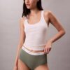 Slip taille haute en Cotton Stretch côtelé Slip taille haute en Cotton Stretch côtelé